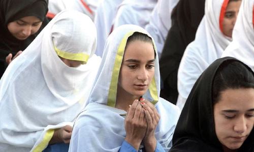 KP govt makes it mandatory for schoolgirls across the province to 'cover up' KP govt makes it mandatory for schoolgirls across the province to 'cover up'