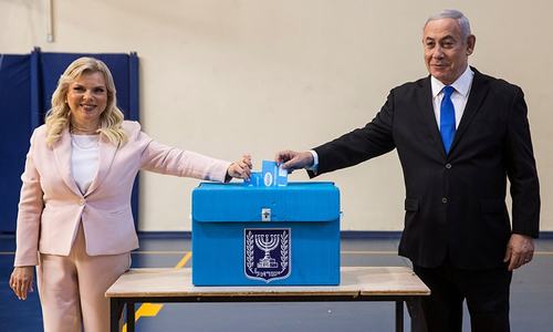 Israel votes on Netanyahu's political survival