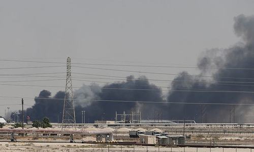 Oil slips as market assesses fallout from Saudi attack