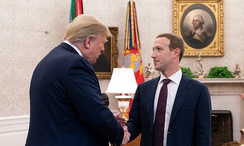 Zuckerberg meets Trump, senators; nixes breaking up Facebook
