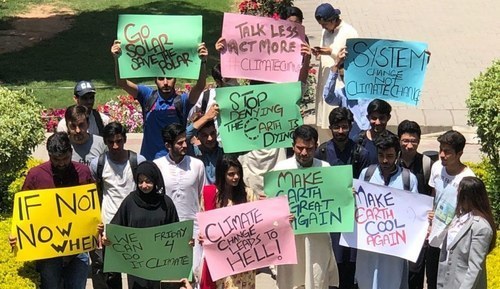 Pakistanis are marching to combat climate change