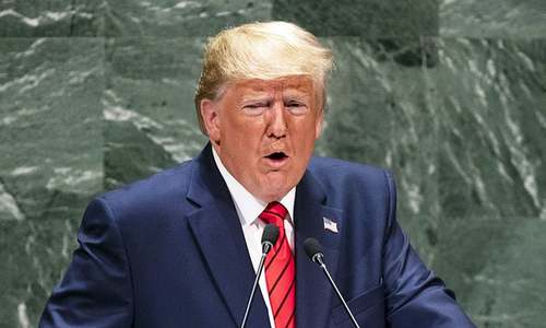 Trump accuses Iran of 'blood lust' in UN speech but says there is path to peace