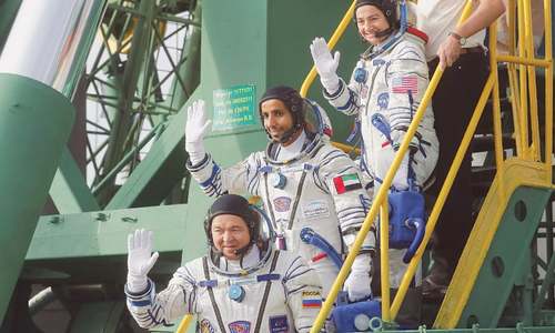 UAE celebrates its first astronaut in space