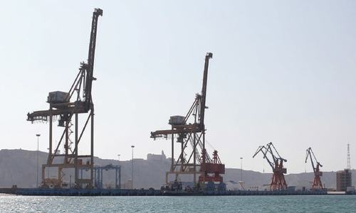 Gwadar Port opens for transit trade