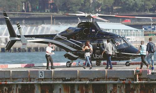 Uber makes airport helicopter taxis available to all NY users