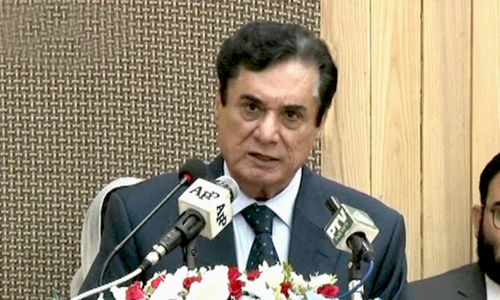 Gathering graft evidence: NAB chairman regrets ‘cold shoulder’ by other countries Gathering graft evidence: NAB chairman regrets ‘cold shoulder’ by other countries