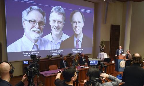 Two scientists from US, one from Britain get Nobel Medicine prize for learning how cells use oxygen