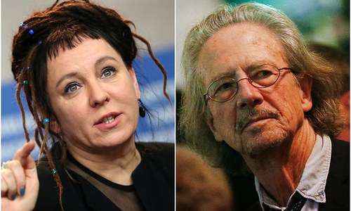 Austrian Handke, Polish Tokarczuk win first Nobel literature prizes after assault scandal