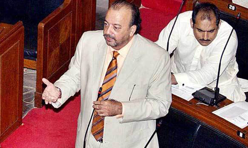 NAB completes corruption probe against Agha Siraj Durrani