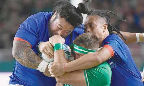 Rugby World Cup warned of fresh cancellation as typhoon slams into Japan