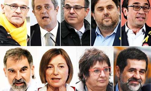 Spain jails Catalan separatist leaders for independence bid