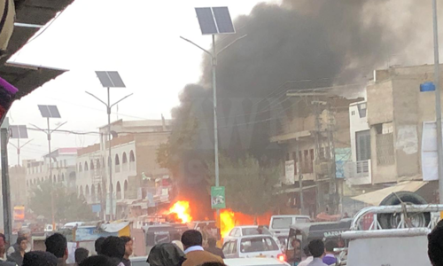 One policeman martyred, 10 others injured in explosion at Quetta's Double Road