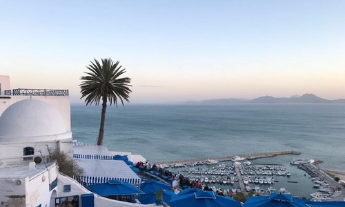 Sidi Bou Said &mdash; the blue and white Tunisian town named after a Sufi saint