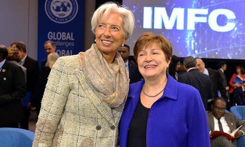 Former IMF chief Lagarde takes swipe at Trump's Twitter habits Former IMF chief Lagarde takes swipe at Trump's Twitter habits