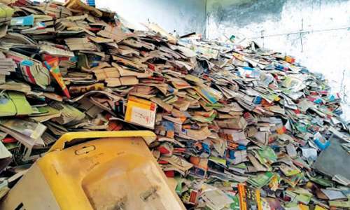 Thousands of textbooks found dumped in govt school classroom in Narowal