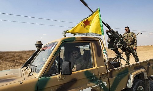 Kurd forces pull out from entire length of Turkish border