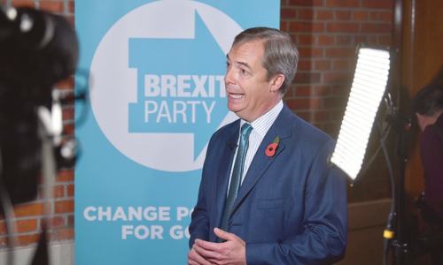 Eurosceptic Farage pitches election alliance to Johnson