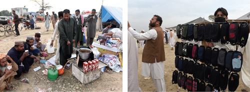 Small vendors see opportunity in Azadi March