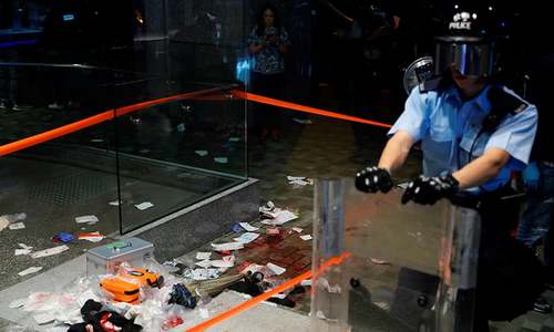 Three people in critical condition as protests rock 'heavy-hearted' Hong Kong