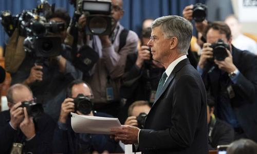 Battle lines harden as Trump impeachment goes public