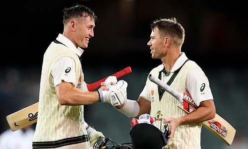 Warner, Labuschagne smack centuries in day-night Pakistan Test
