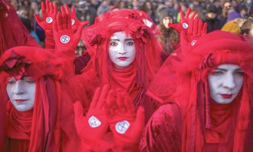 Europe joins climate protests ahead of UN meeting