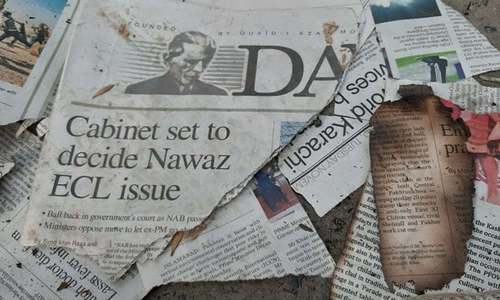 Dawn's Islamabad bureau besieged by protesters for the second time this week