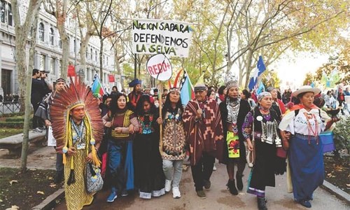 Clamour for action as Thunberg joins climate activists in Madrid
