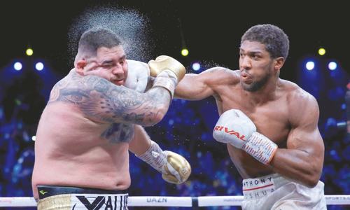 Joshua takes revenge on Ruiz in Saudi Arabia rematch