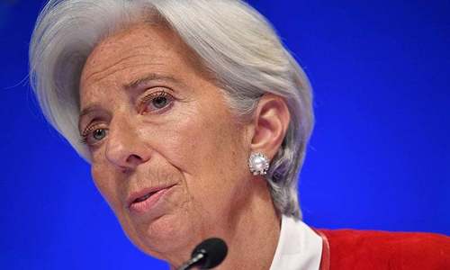 ECB chief faces slow growth, dissent