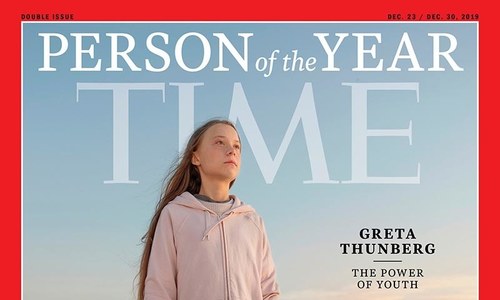 Thunberg named Time person of the year