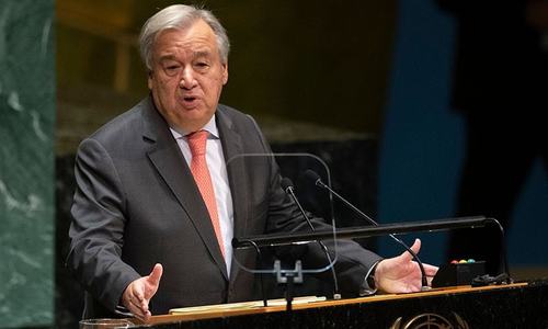 Failure on climate will mean economic disaster: UN chief