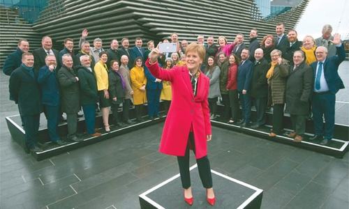 Sturgeon asks Johnson to accept another Scottish independence vote