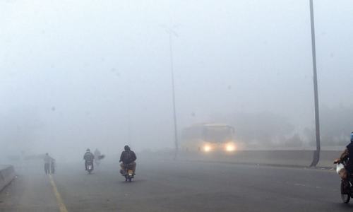 Fog continues to blanket several cities