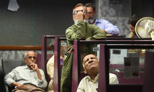 Uncertainty at PSX following Musharraf verdict as benchmark sheds 900 points Uncertainty at PSX following Musharraf verdict as benchmark sheds 900 points