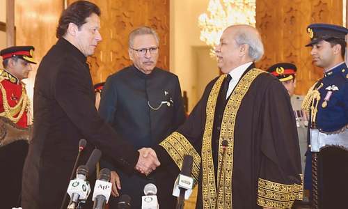 Gulzar takes over as 27th chief justice of Pakistan