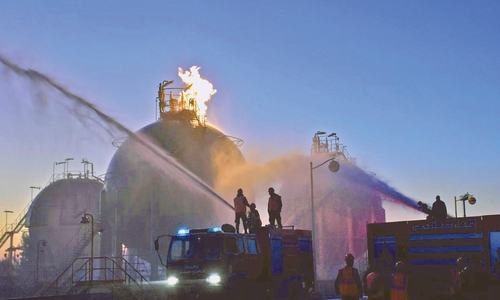 Possible drone attacks hit three oil, gas facilities: Syria