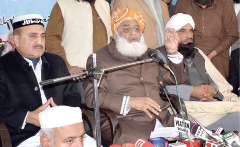 Fazl demands fresh polls ahead of Gen Bajwa&rsquo;s extension