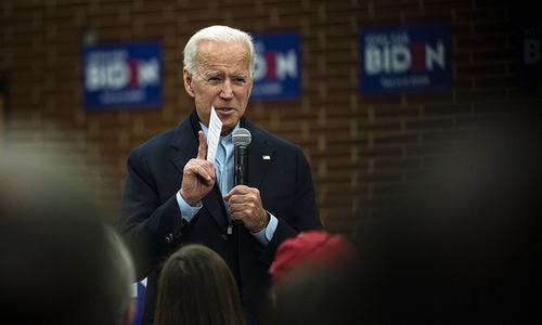 Facing blowback, Biden clarifies stance on impeachment trial testimony
