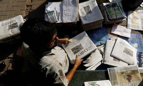 The life of a newspaper delivery man in Quetta The life of a newspaper delivery man in Quetta