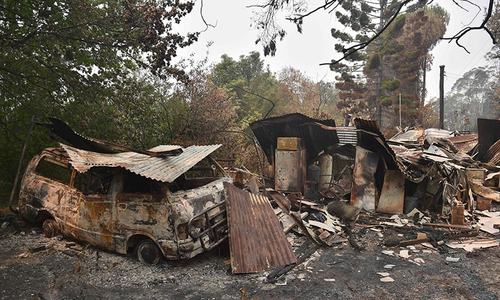 Residents urged to leave Australian region as fire conditions worsen