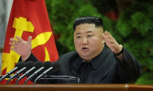 North Korea's Kim calls for 'military countermeasures'