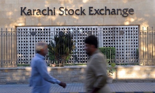 &lsquo;New-year euphoria&rsquo; pushes stocks in the green as KSE-100 closes 664 points up