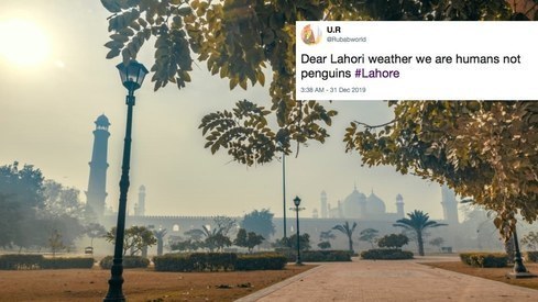 Twitter reacts to Lahore braving its coldest winter in decades Twitter reacts to Lahore braving its coldest winter in decades