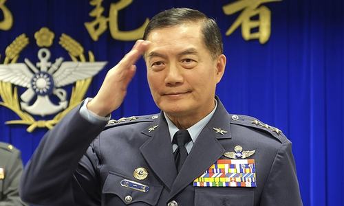 Taiwan's top military chief killed in helicopter crash