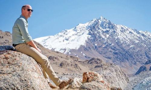 Prince William&rsquo;s photo in Chitral goes viral