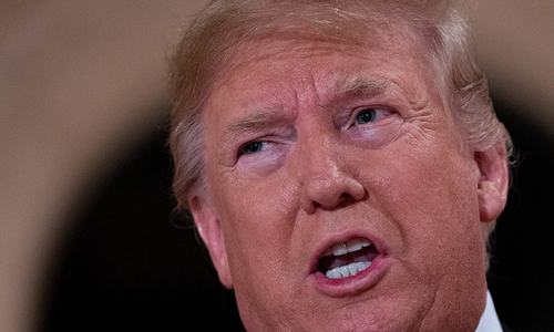 Trump says doesn't need Congress approval for even 'disproportionate' strike