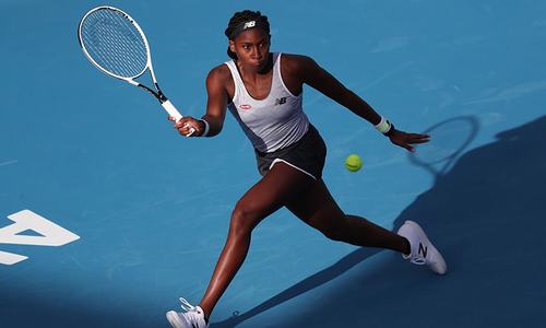 Teen tennis sensation makes flying start to new year at Auckland Open