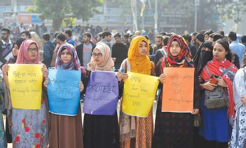 Student&rsquo;s rape triggers protests in Dhaka