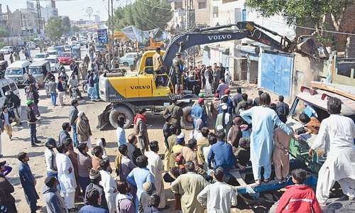 Big anti-encroachment operations carried out in Hyderabad, Jacobabad Big anti-encroachment operations carried out in Hyderabad, Jacobabad